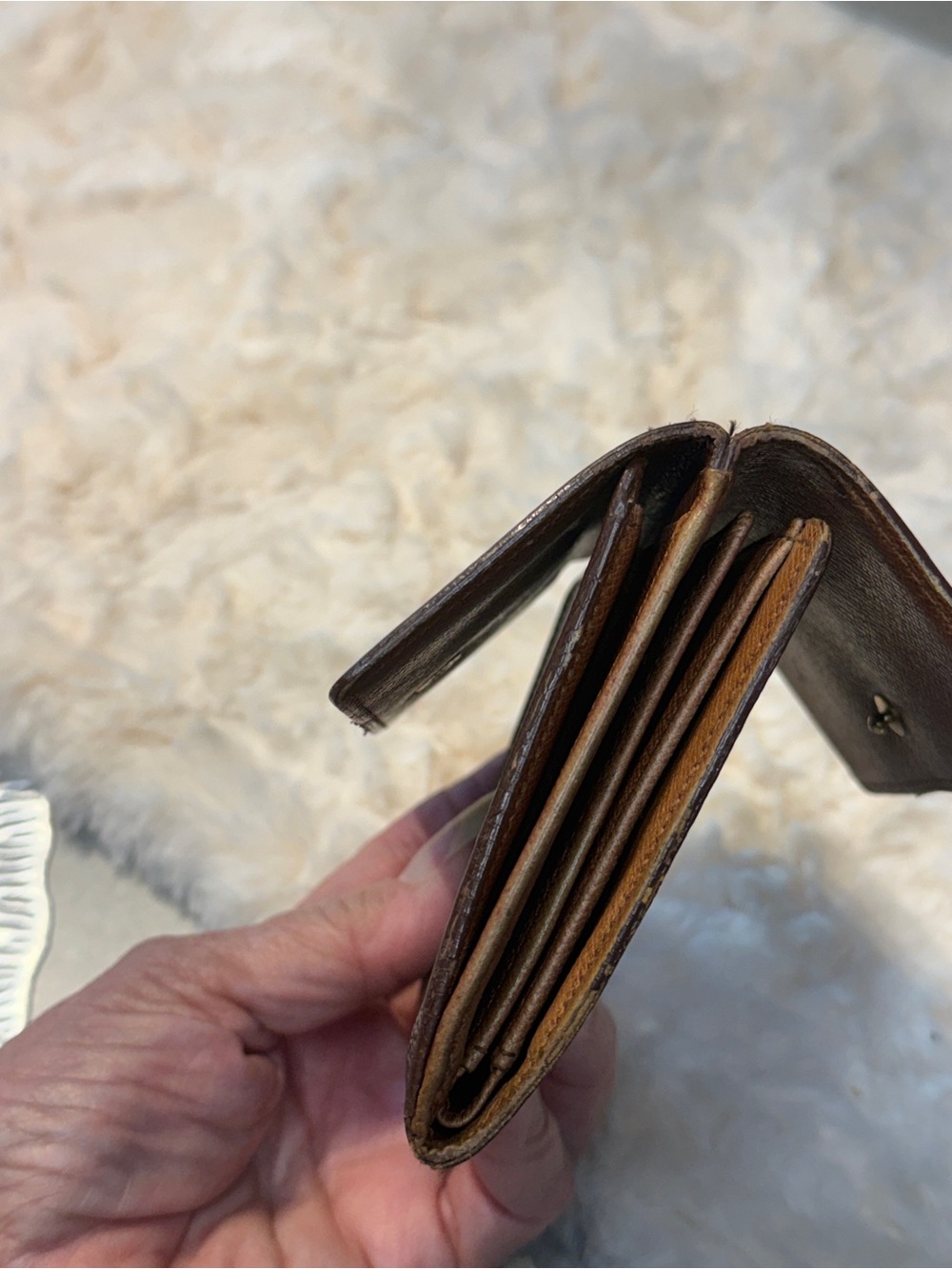 Authentic Louis Vuitton Monogram Trifold Wallet Snap Closure - Picture 5 of 15
